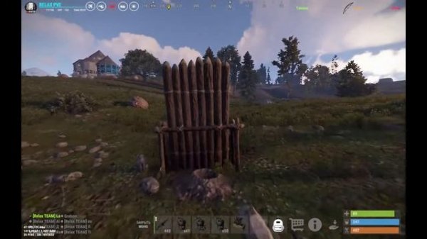 Rust, Relax PVE, установка нефтяной вышки на данатный геозаряд