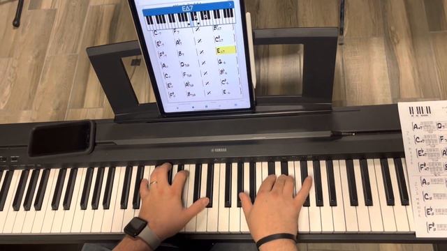 Escala #3 dim 2-5-1s (D7,F7,Ab7,B7) 100 bpm смотреть онлайн