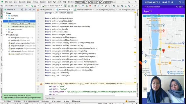 Appx11 Menggambar Route dengan Mapbox dan Google Maps - Android Kotlin смотреть онлайн