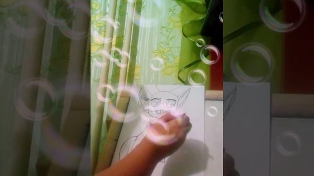 Сегодня будем рисовать моя любимая кошка Китти смотреть онлайн