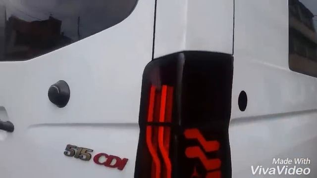 Mercedez Sprinter. Farolas Y Stops Tuning