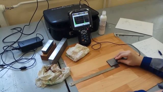 Ультразвуковой контроль Настройка прибора Мастер 1212 смотреть онлайн