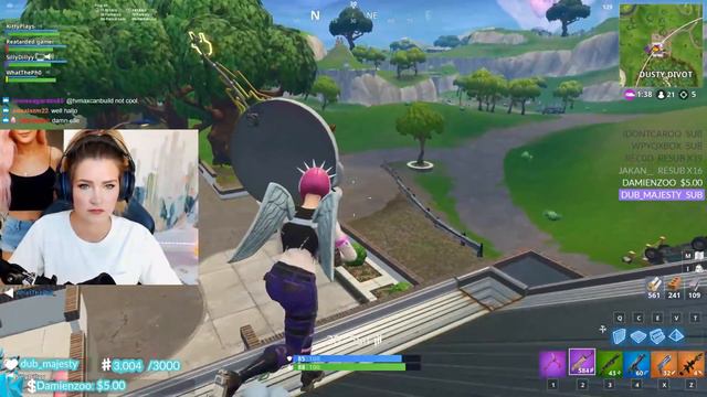 PLAYING WITH THE FUNNIEST 12 YEAR OLD KID! (Fortnite: Battle Royale) | KittyPlays смотреть онлайн