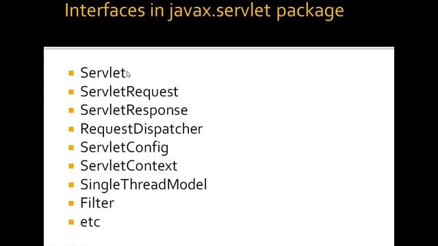 servlet API смотреть онлайн
