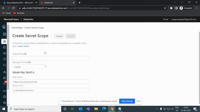How to create scope in Databricks | Databricks Tutorial| смотреть онлайн