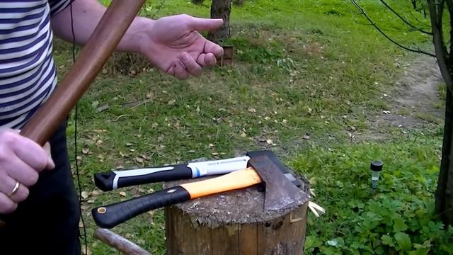Топор Fiskars Говно! смотреть онлайн