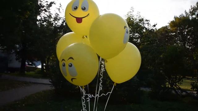Воздушные шары "Эмоции Смайл" смотреть онлайн