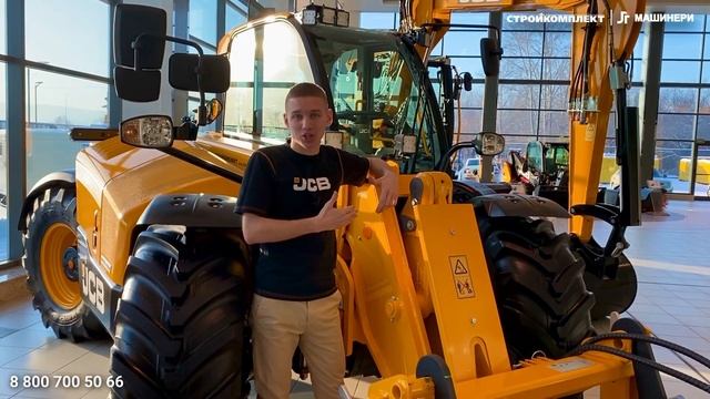 Лучший Помощник в Хозяйстве | Телескопический Погрузчик JCB 538-60 AGRIXTRA с Трансмиссией DUALTECH смотреть онлайн