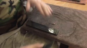 Ручная заточка ножа на венёвских алмазных брусках. Экстремальная острота....