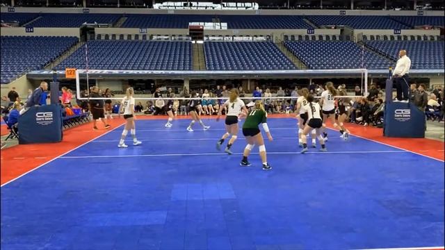 Grace Auer #4 Day 2 MEQ 2022 5-11 Setter/Hitter 2024 Grad- Infinity 16 Green vs TK смотреть онлайн