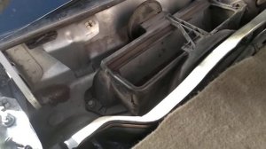 Салонный фильтр Дэу Нексии после лета.