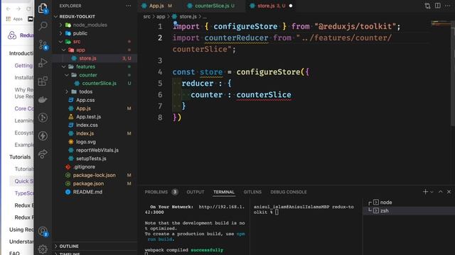 Redux-toolkit bangla tutorial 12 : Counter app using redux toolkit смотреть онлайн