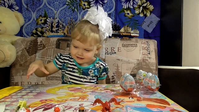 Много киндер сюрпризов