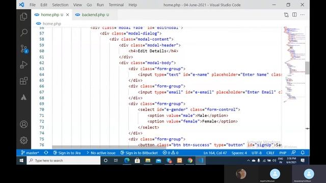 How to edit data using AJAX (Asynchronous Request)? смотреть онлайн