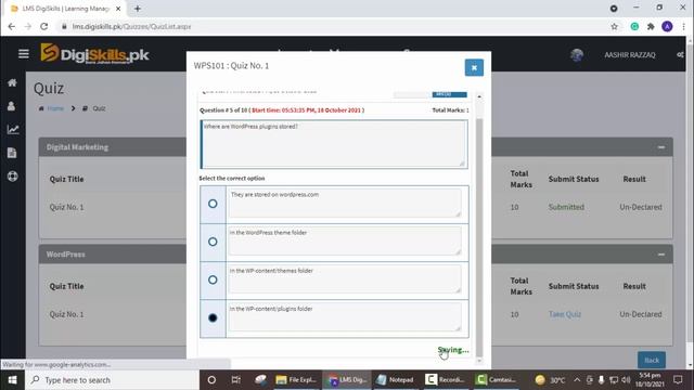 WordPress quiz 1 batch 11 solution Digiskills / Digiskills WordPress quiz 1 batch 11 solution смотреть онлайн