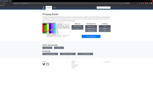 Setup FFMPEG on Windows 10 смотреть онлайн