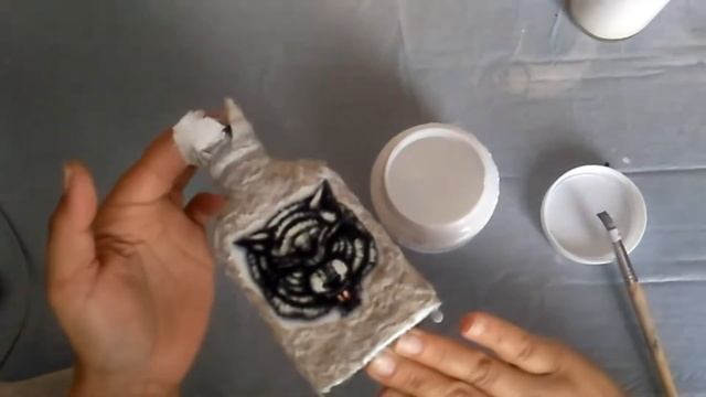 Декор бутылки своими руками. Подарок мужчине. смотреть онлайн