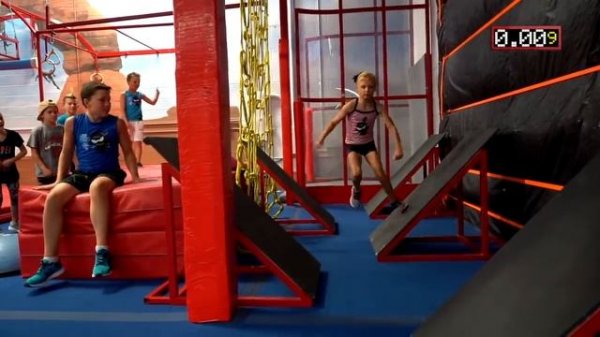EPIC New Show! American Ninja Warrior JR! Ninja Kidz TV
