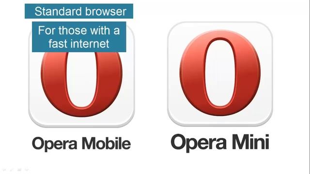 Opera Mobile vs Opera Mini смотреть онлайн