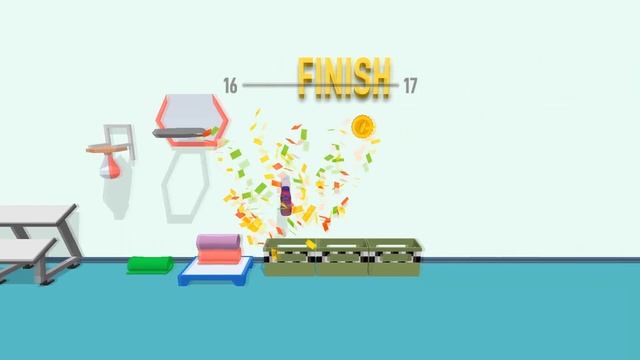 BOTTLE JUMP 3D - fullscreen gameplay trailer - ios / android смотреть онлайн