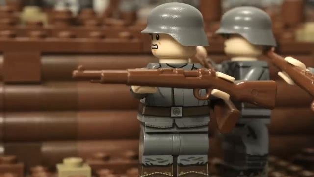 Lego WW1 - The Battle Of Cambrai - stop motion смотреть онлайн