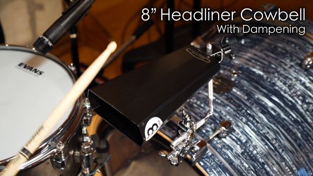 MEINL Percussion - 8" Headliner Cowbell - HCO2BK смотреть онлайн
