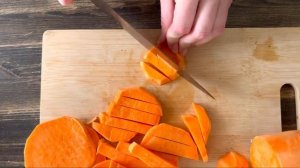 Как готовить БАТАТ в духовке. ЛУЧШИЙ рецепт батата! Гарнир на праздничный стол