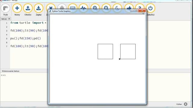 Python #6 Module Turtle Pierwsze Figury смотреть онлайн