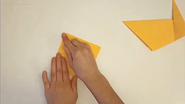 Как сделать кота из бумаги. Оригами котик смотреть онлайн