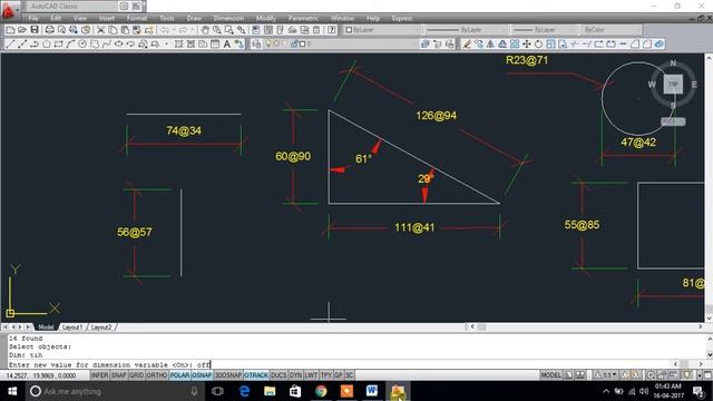 Learn Autocad complete course 2D&3D in hindi, 2D Dimension commands part 24!! смотреть онлайн