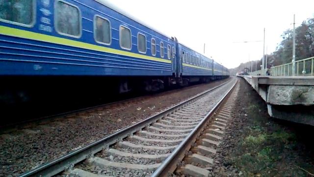 ЧС8-073 з РІЦ Будапешт-Київ+ фірмовий поїзд Десна №82 Ужгород-Київ запізнюється 15 хвилин смотреть онлайн