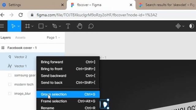 Facebook Cover Design - Social Media Design - Figma Tutorial смотреть онлайн