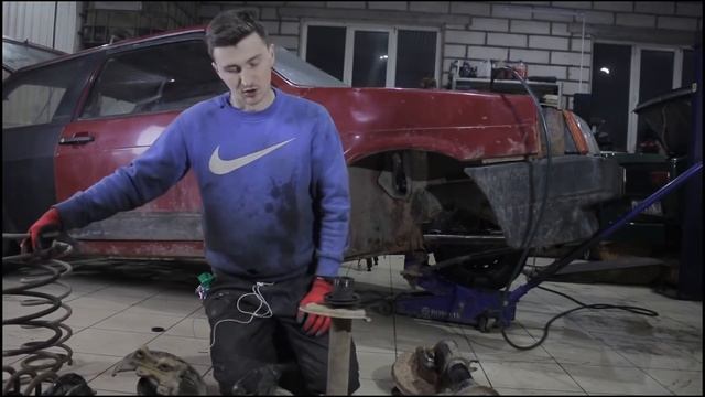 ХАЧИРОКУ ДЛЯ НИЩИХ. Задний подрамник, подвеска, задние дисковые тормоза. Заднеприводная восьмёрка. смотреть онлайн