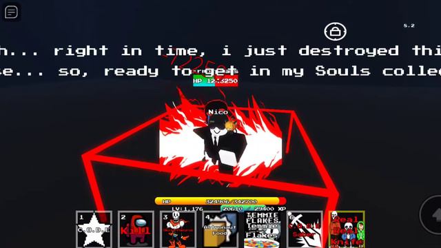 Fighting Error Sans in Unwavering Soul Roblox (1 Reset) смотреть онлайн