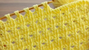 Супер простое тунисское вязание крючком детского одеяла-жилета для начинающих