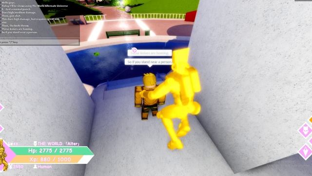 Roblox Jojo's Bizarre Story - The World Alternate Universe Showcase смотреть онлайн