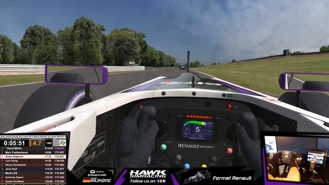 4 // VR Formula Renault 2.0 - Oulton International - iRacing смотреть онлайн