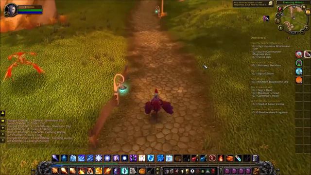 WOW - Getting a mount for Blood Elf in Silvermoon смотреть онлайн