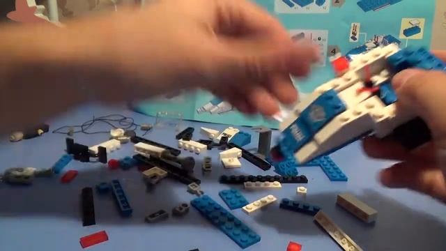 Обзор конструктора Ausini 23401 - полицейский вертолет.