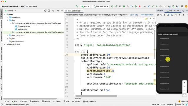 Hello Espresso | Automating Lists ? (RecyclerView) смотреть онлайн