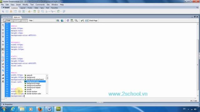 Học CSS - Bài 5: Thuộc tính float смотреть онлайн