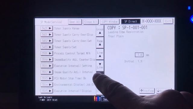 COUNTER reset Drum Transfer Developer RICOH MPC3002 MPC3502 MPC4502 смотреть онлайн