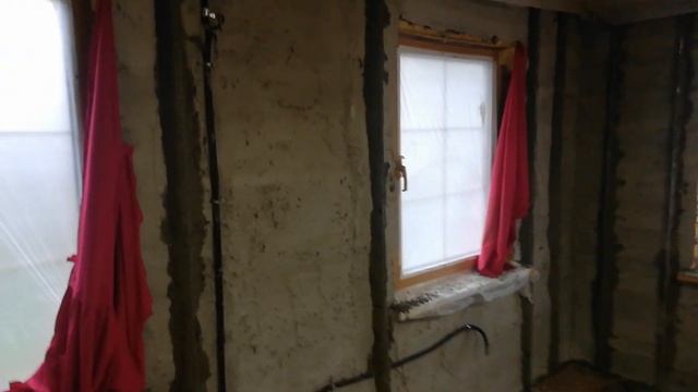 #Штукатурка деревяного дома. #ремонтдома смотреть онлайн