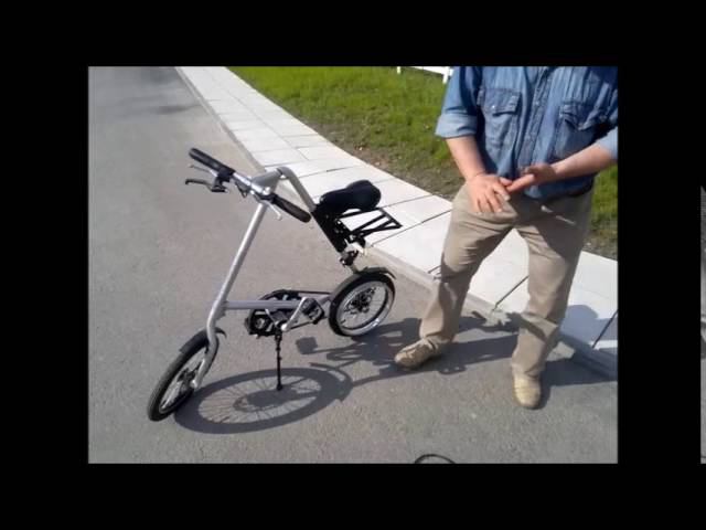 Мотовелосипед Комета с 4 тактным мотором Макита смотреть онлайн