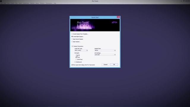 Pro Tools уроки для начинающих #2   Создание и настройка проекта