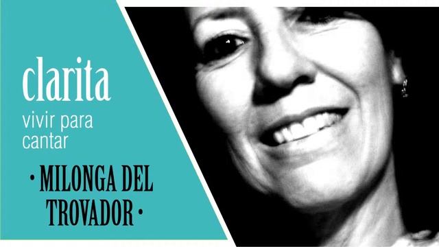 Tango - MILONGA DEL TROVADOR - Clarita смотреть онлайн