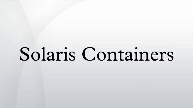 Solaris Containers смотреть онлайн