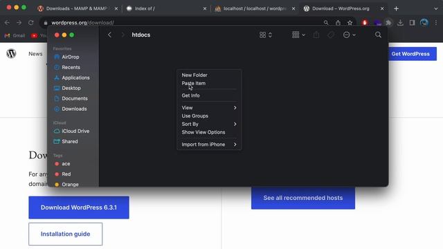 Install Wordpress on Mac using MAMP | Make website using Wordpress in a minute смотреть онлайн