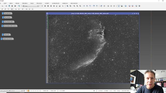 Let's photograph an ancient supernova explosion and a pelican in space | Astrophotography смотреть онлайн