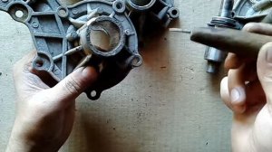 Течь помпы,как устранить не снимая